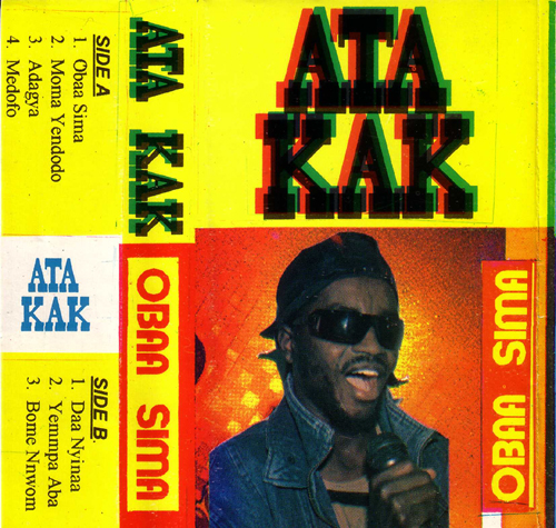 Original cover of Ata Kak's album Obaa Sima